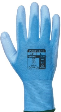 Manusi protectie nailon imersate poliuretan negru subtiri Portwest - Img 5