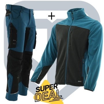 Pachet de lucru confortabil Sara: Polar gros si Pantaloni elastici
