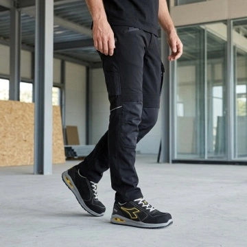 Pachet de lucru Diadora Sport: Adidasi S3 respirabili + Pantaloni elastici si rezistenti - Img 2