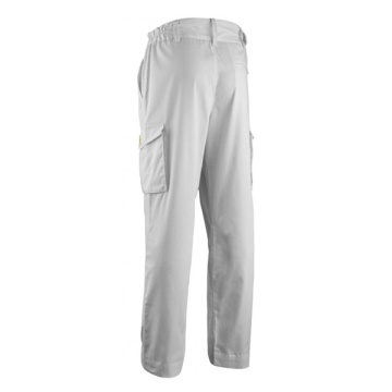 Pantaloni de lucru ESD alb - Img 2