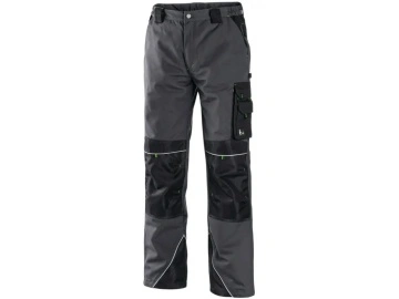 Pantaloni salopeta de lucru CXS SIRIUS, barbati, gri-verde