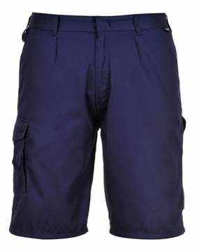 Pantaloni scurti confortabili Combat navy Portwest