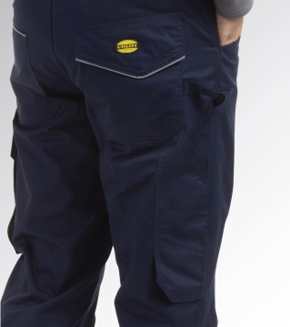 Pantaloni talie Rock Light Performance bluemarin Diadora Utility - Img 2