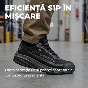 Pantofi de lucru comozi: ultra usori si respirabili S1P | confort maxim Sir Safety - Img 4