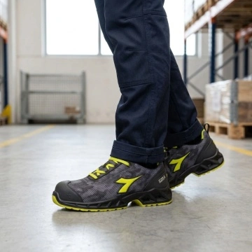 Pantofi de protectie S3 Shark negru-gri Diadora Utility | Best Seller - Img 3