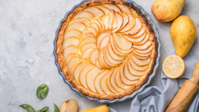 Tarta cu pere - o rețetă delicioasă și ușor de preparat