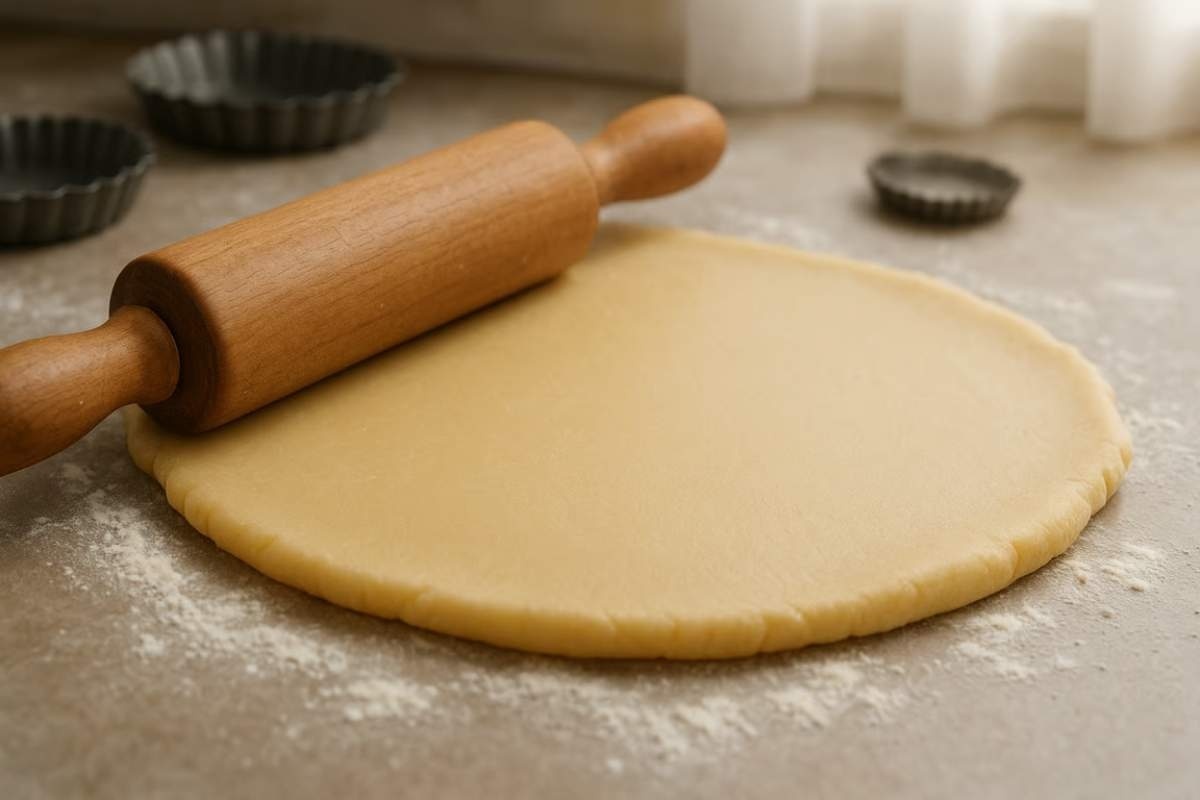 Reteta pentru aluat fraged de mini tarte_Aluat, ustensile speciale, masa