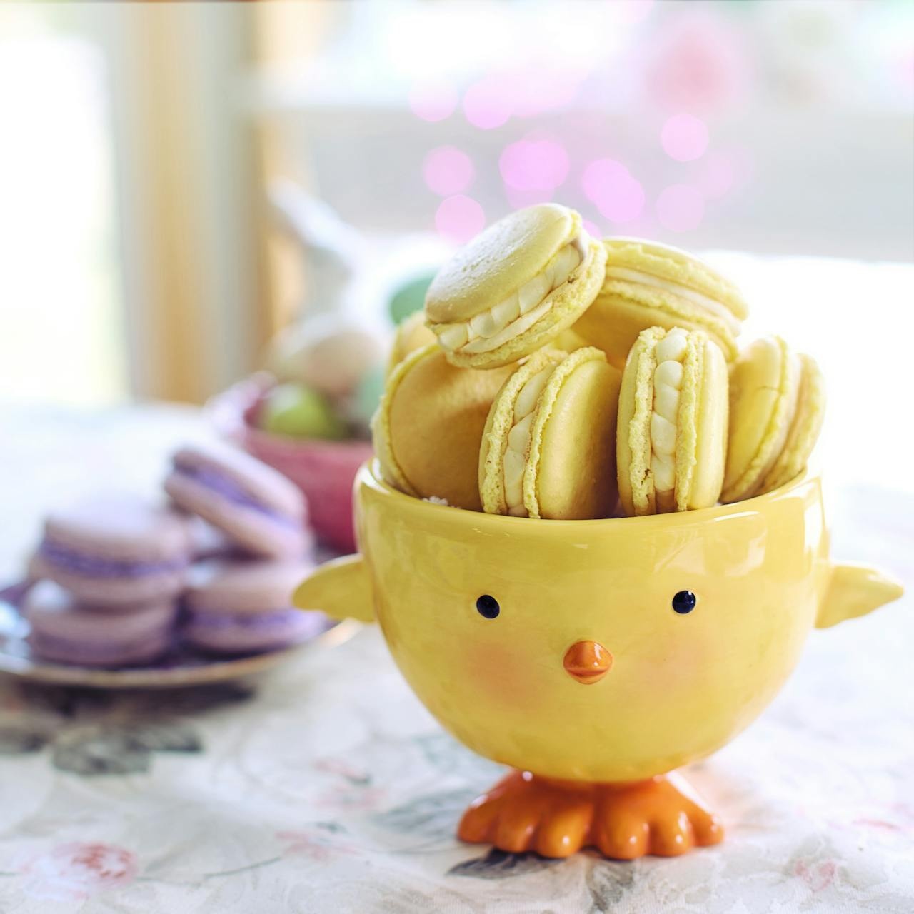 Variante de umpluturi pentru macarons - De la ciocolată până la gusturi fructate de zmeură (macarons cu lamaie)