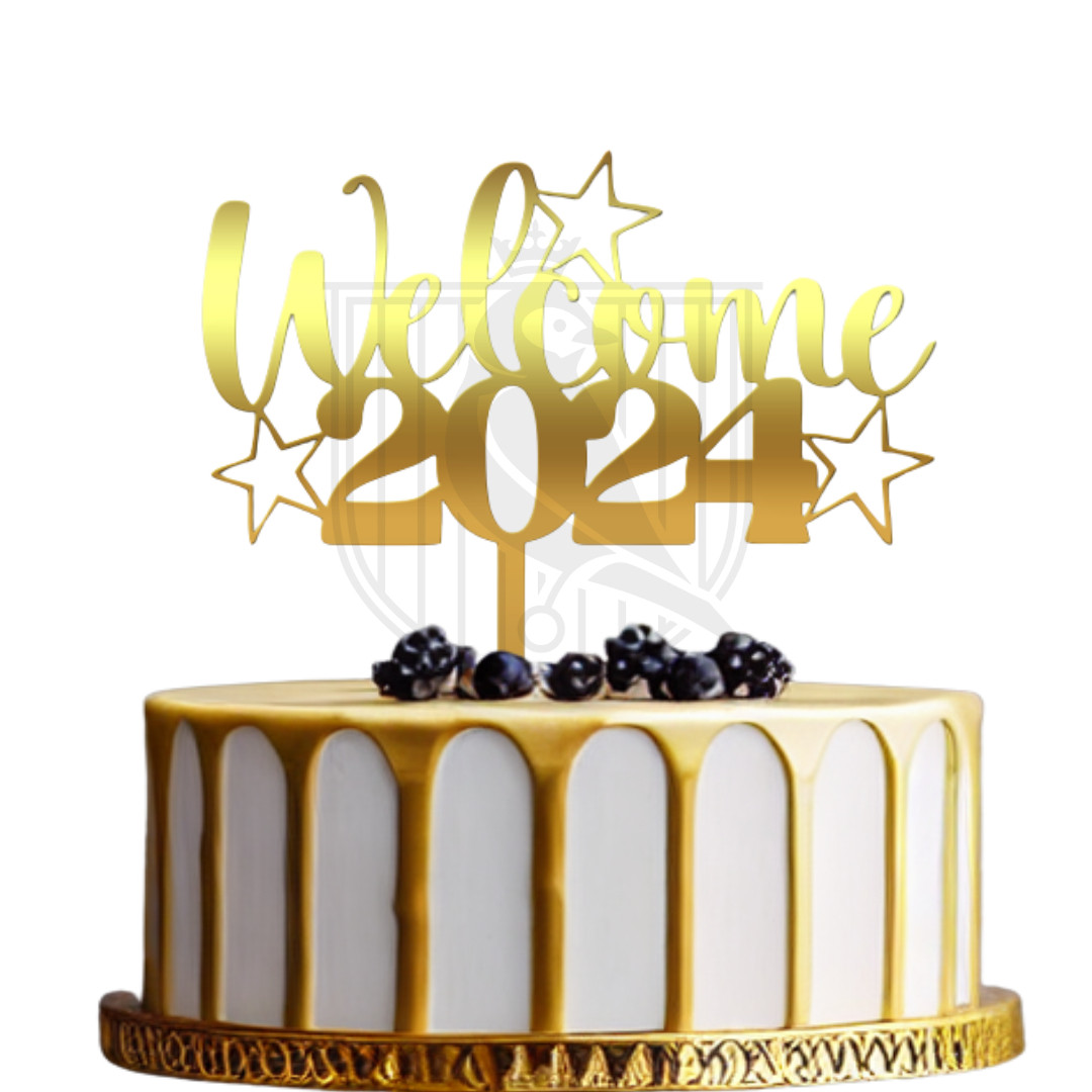 Topper pentru tort 2024"