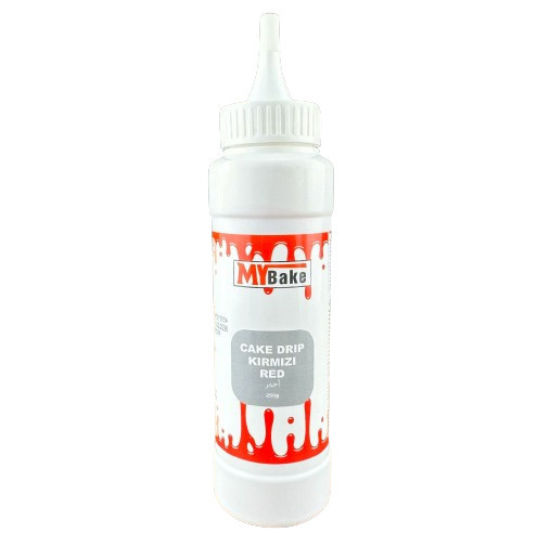 Cake Drip - Glazura de ciocolata - Rosu - MyBake - 250g