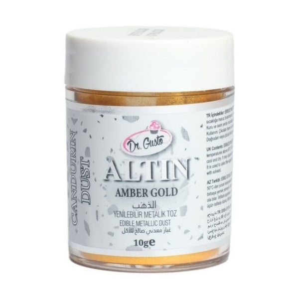 Colorant Pudra Metalizat - Dr. Gusto - 10 g - AURIU
