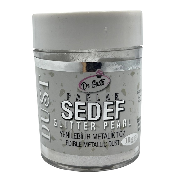 Colorant Pudra Metalizat - Dr. Gusto - 10 g - GLITTER SIDEF (fildes)
