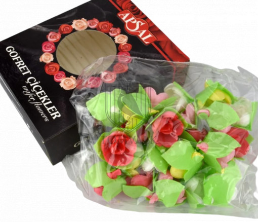 Flori Decorative din Vafa Pentru Tort - Mix 03