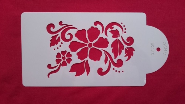 Sablon decorare tort Model ZN624