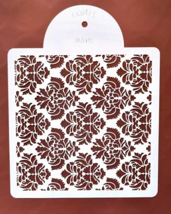 Sablon decorare tort Model ZN634