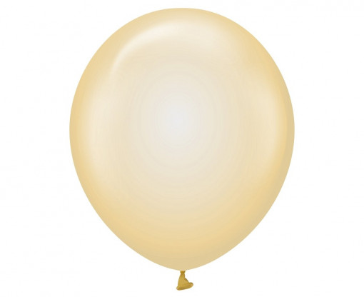 Set 10 baloane latex 30 cm - Galben Cristal