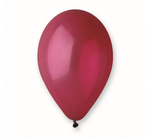 Set 100 baloane latex 25 cm - Maroon Pastel