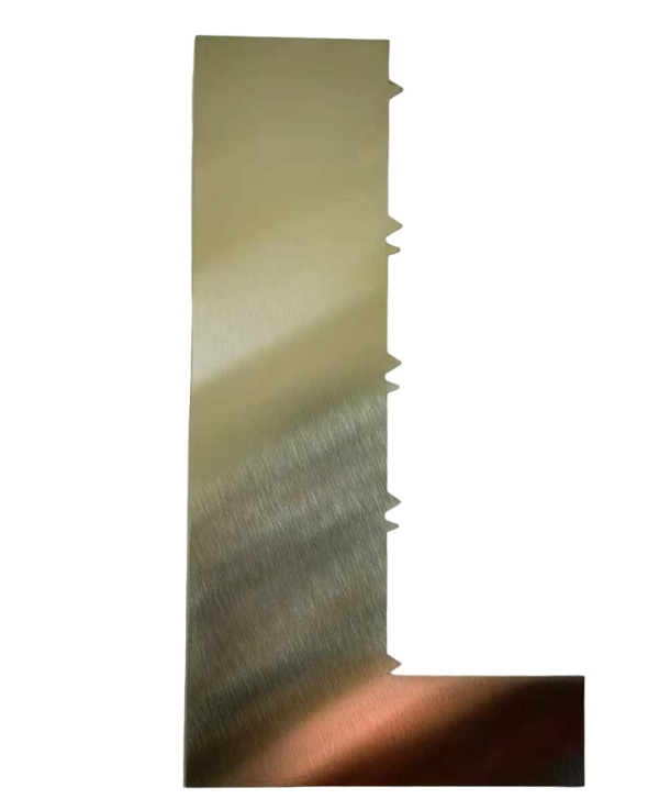 Spatula nivelare si finisare tort - Scraper inox - model T06013