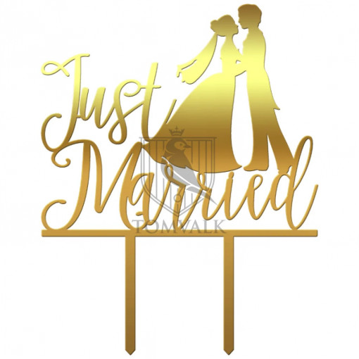 Topper tort "Just Married" VI