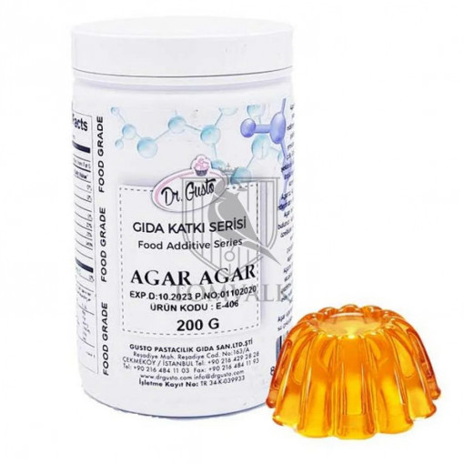 Agar Agar - 200 gr - Dr.Gusto