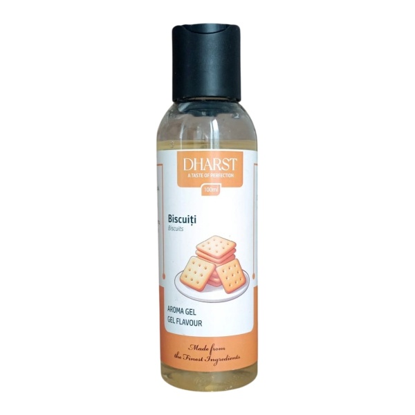 Aroma gel termostabila - BISCUITI - Dharst - 100ml.