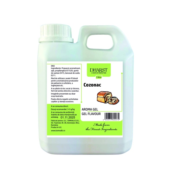 Aroma gel termostabila - COZONAC - Dharst - 1 L