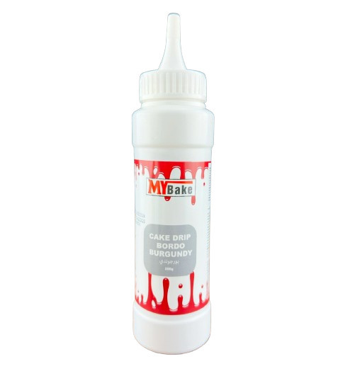 Cake Drip - Glazura de ciocolata - Bordo (Visiniu) - MyBake - 250g