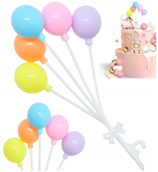 Cake topper "Baloane" - T090317