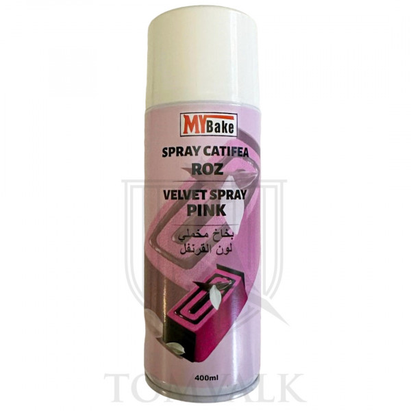 Colorant Spray ROZ - Catifea/Velvet - 400 ml - MyBake