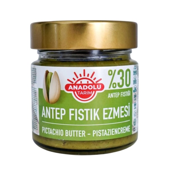 Crema tartinabila de Fistic din Antep cu continut 30% special pentru ciocolata Dubai, 200 gr