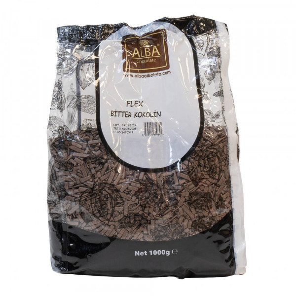 Flex Ciocolata Neagra compound - 1 kg - Alba Chocolate