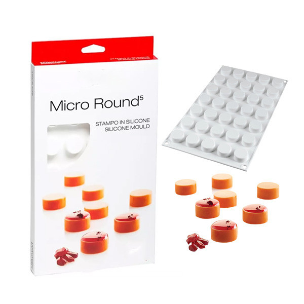 Forma silicon Micro Round cu 35 cavitati - T09045