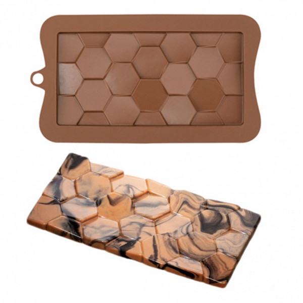 Forma silicon pentru tableta ciocolata - Hexagon