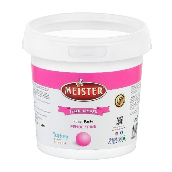 Pasta de zahar - ROZ - 1 kg - Meister