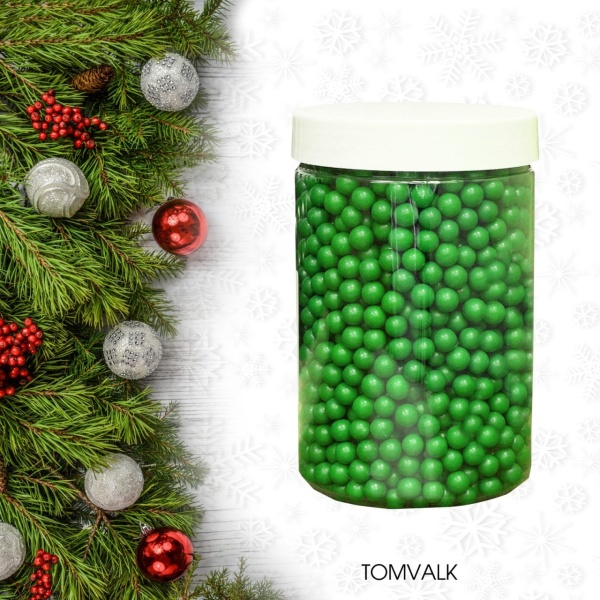 Perle 8 mm - Verde - MyBake - 1 KG