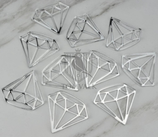 Set 10 figurine diamant decor