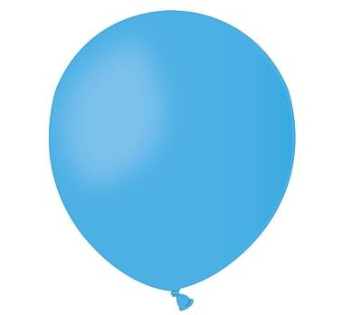 Set 100 baloane latex 13 cm - albastru deschis