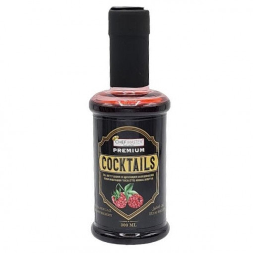 Sirop concentrat cocktails ZMEURA - Chef Master - 300 ml