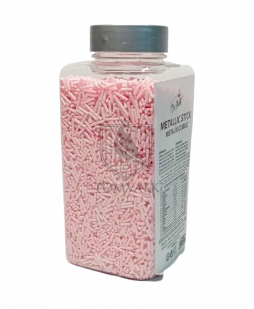 Sprinkles betisoare - ROZ METALIC - Dr Gusto - 150 g