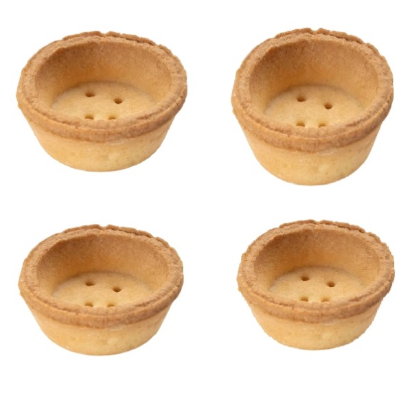 Tartellette frolla mignon liscio - tutto burro/ tarte rotunde cu unt d44mm cutie 3 kg - Orma Italia