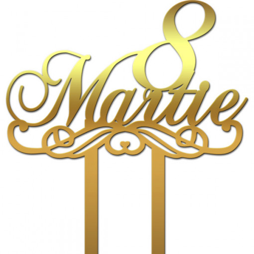 Topper tort "8 Martie" IIf