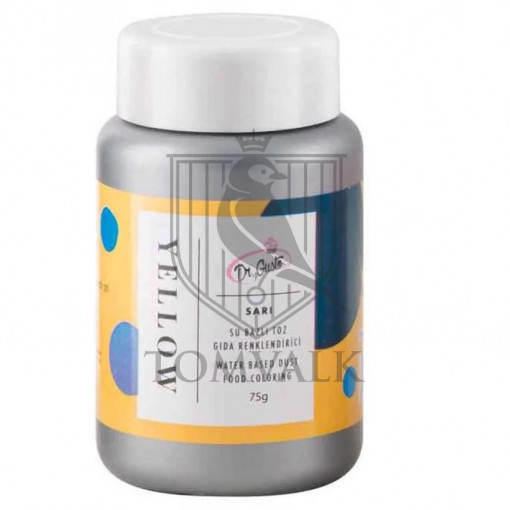 Colorant pudra hidrosolubil - Dr. Gusto - 75 g - GALBEN
