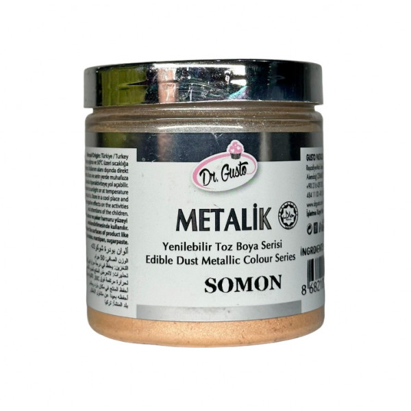Colorant Pudra Metalizat - Dr. Gusto - 50 g - Somon