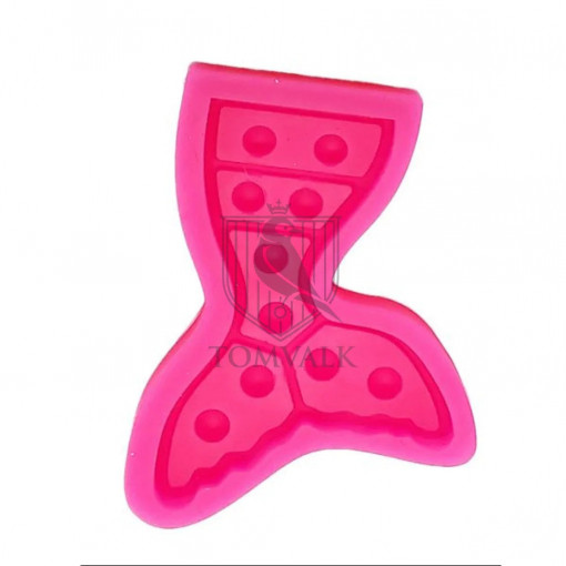 Matrita din silicon - Pop It - Coada Sirena - Cesil