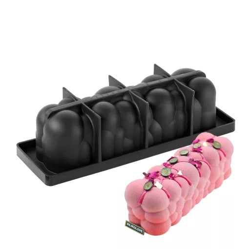 Mulaj din silicon Bubble cake