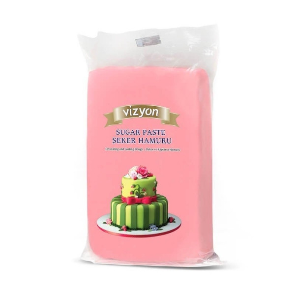 Pasta de zahar - ROZ - 1 kg - Vizyon
