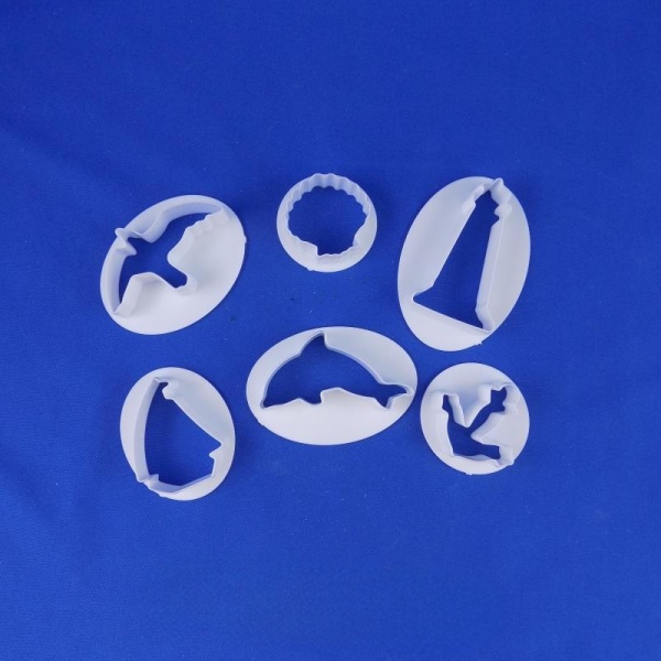 Set 6 decupatoare cu tematica marina - T09515