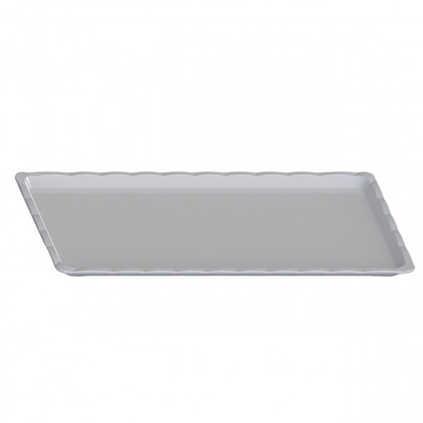 Tava policarbonat alba nr 2 - 17,5 x 32,5 cm