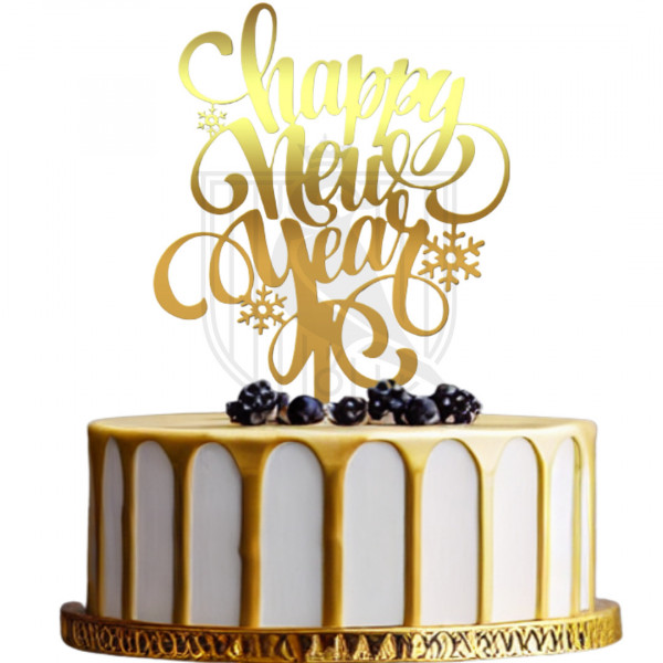 Topper pentru tort "Happy New Year" SvV