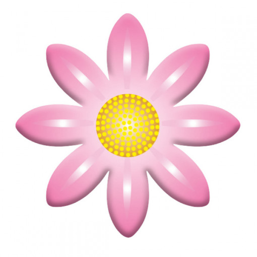 Decoratiuni din ciocolata - Crizantema R - cutie 192 buc